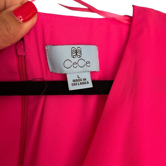 Hot Pink Spring, Summer, Vacation Dress, Size L Large - Picture 14 of 14